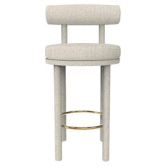 Collector Modern Moca Bar Chair Fully Upholstered Safire 07 Fabric by Studio Rig