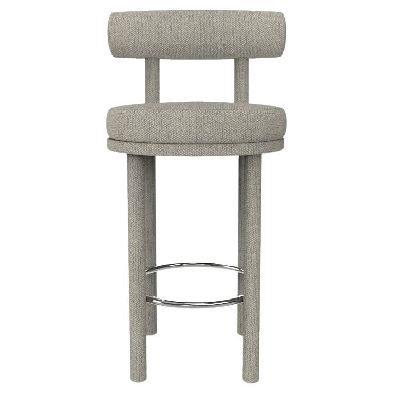 Collector Modern Moca Bar Chair Fully Upholstered Safire 08 Fabric by Studio Rig