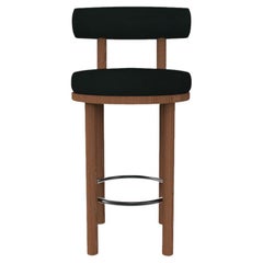 Collector Modern Moca Bar Chair, gepolstert mit Midnight Fabric von Studio Rig