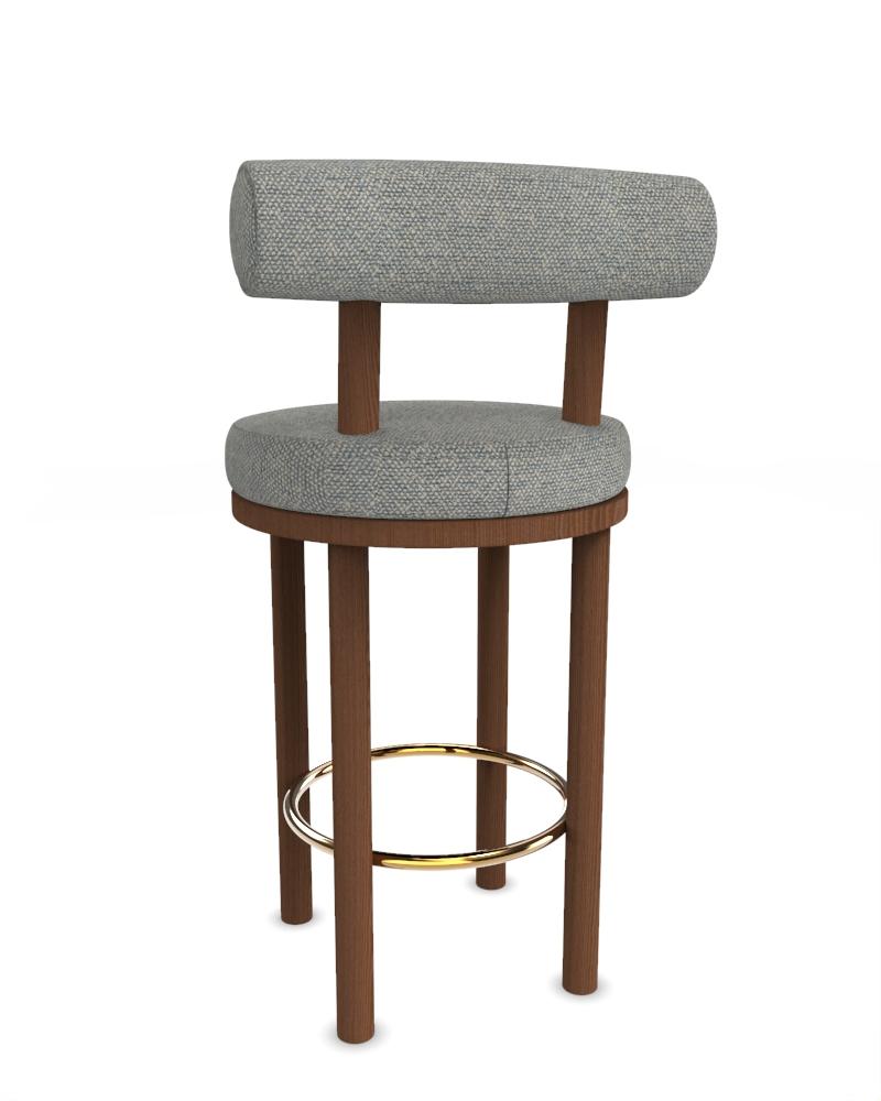 Bar Moca moderno da collezione rivestito in tessuto Safire 12 e Oak di Studio Rig In condizioni Nuovo in vendita a Castelo da Maia, PT