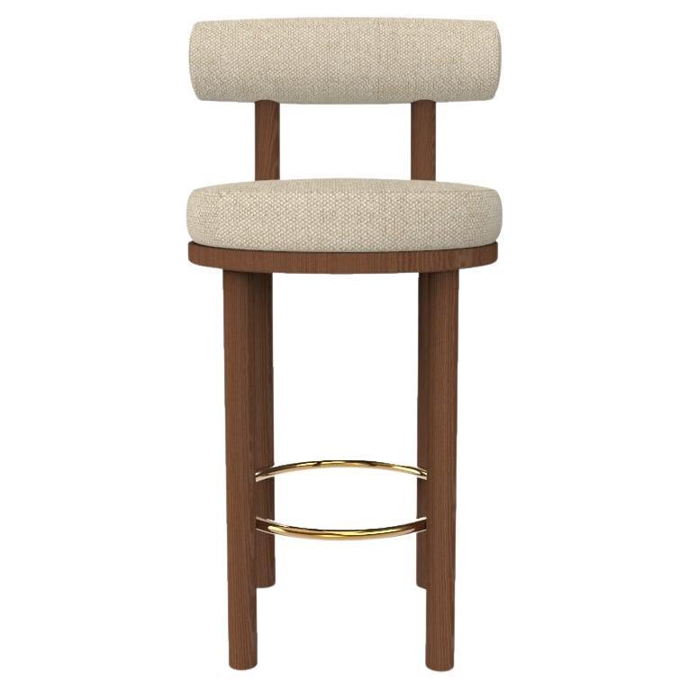 Collector Modernity Bar Moca en tissu Safire 14 et Oak par Studio Rig