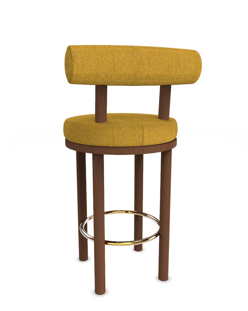 Bar Moca moderno da collezione rivestito in tessuto Safire 17 e Oak di Studio Rig In condizioni Nuovo in vendita a Castelo da Maia, PT