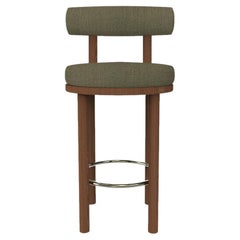 Collector Modern Moca Bar Chair Upholstered in Safire 5 Fabric by Studio Rig