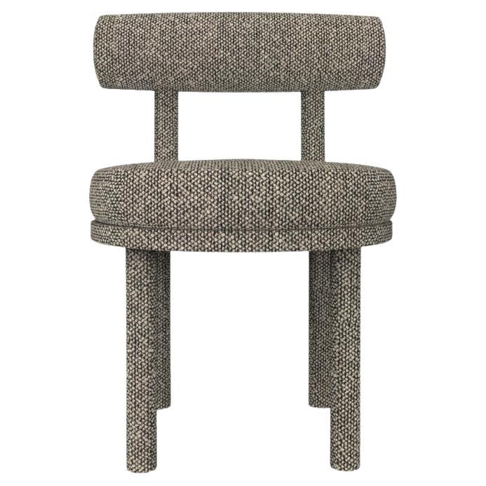 Collector Modern Moca Chair Fully Upholstered in Safire 03 Fabric by Studio Rig 