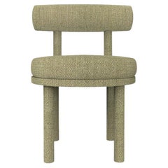 Collector Modern Moca Chair Fully Upholstered in Safire 05 Fabric by Studio Rig 