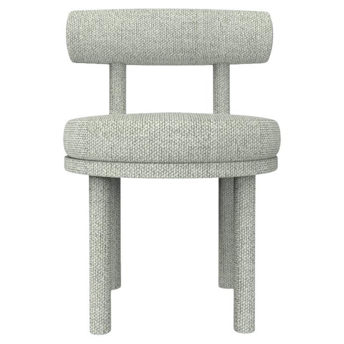 Collector Modern Moca Chair Fully Upholstered in Safire 06 Fabric by Studio Rig  For Sale
