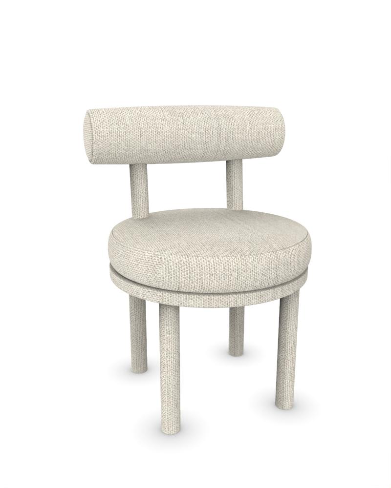 Collector Modern Moca Chair Vollständig gepolstert mit Safire 0007 Stoff von Studio Rig

ABMESSUNGEN:
B 51 cm  20