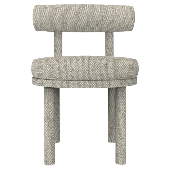 Collector Modern Moca Chair Fully Upholstered in Safire 08 Fabric by Studio Rig  For Sale
