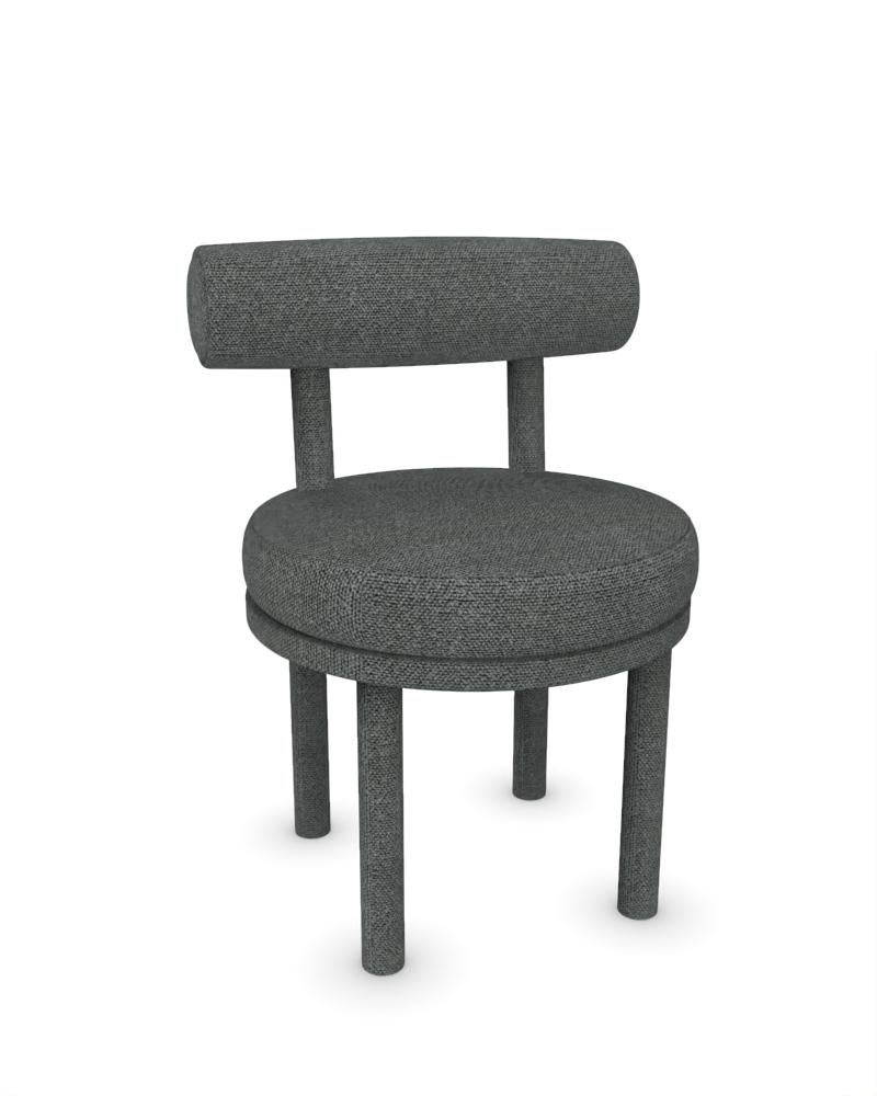 Collector Modern Moca Chair Vollständig gepolstert mit Safire 0009 Stoff von Studio Rig

ABMESSUNGEN:
B 51 cm  20