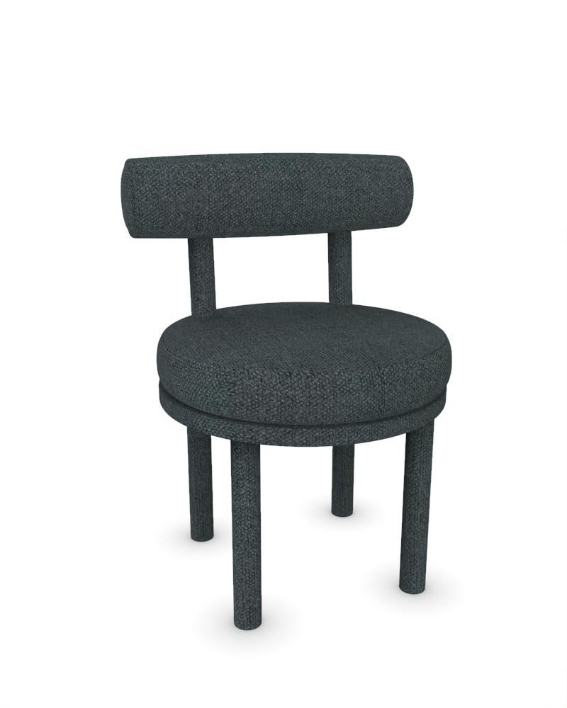 Collector Modern Moca Chair Vollständig gepolstert mit Safire 0010 Stoff von Studio Rig

ABMESSUNGEN:
B 51 cm  20