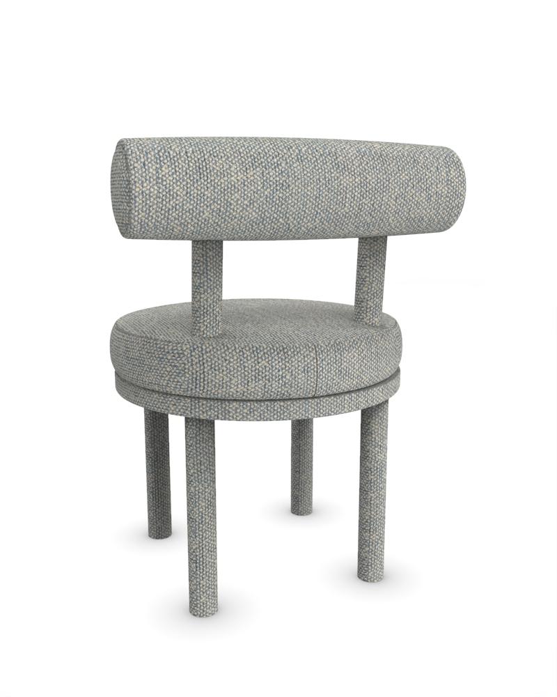 Collector Modern Moca Chair Fully Upholstered in Safire 12 Fabric by Studio Rig  In New Condition For Sale In Castelo da Maia, PT