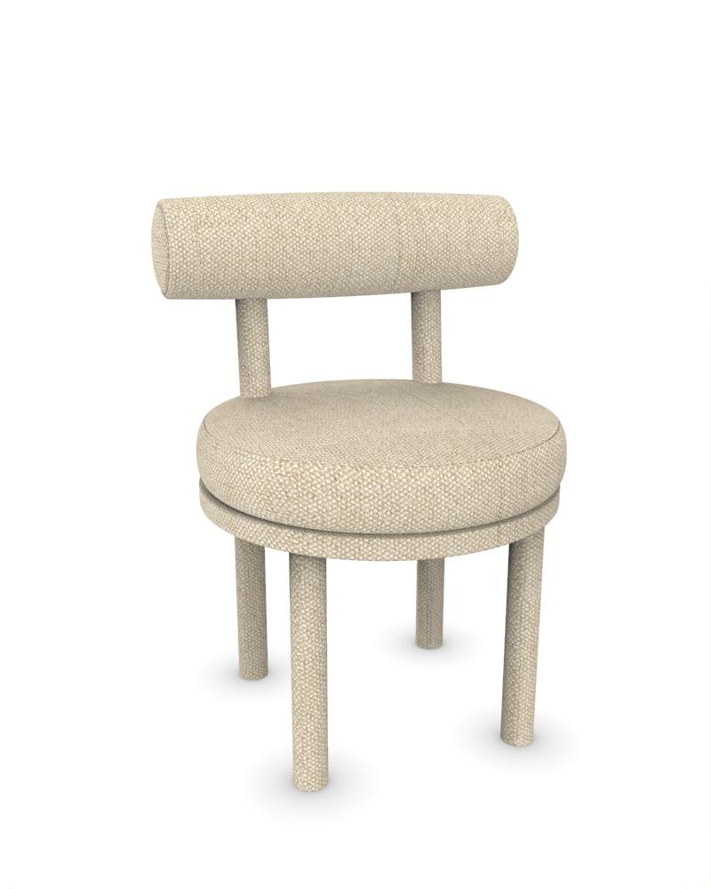 Collector Modern Moca Chair Fully Upholstered in Safire 0014 Fabric by Studio Rig

DIMENSIONS:
W 51 cm  20”
D 53 cm  21”
H 86 cm  34”
SH 49cm  19”



A chair that mixes both modern and classical design approaches.
Designed to hug the body, durable