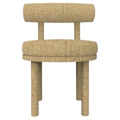 Collector Modern Moca Chair Fully Upholstered in Safire 16 Fabric by Studio Rig 
