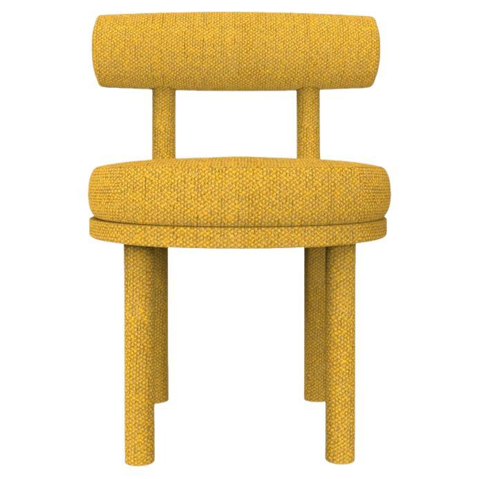 Collector Modern Moca Chair Fully Upholstered in Safire 17 Fabric by Studio Rig  For Sale