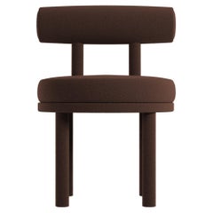 Collector Modern Moca Chair in Boucle Dark Brown by Studio Rig