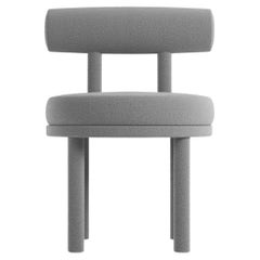 Collector Modern Moca Chair in Boucle Light Grey by Studio Rig