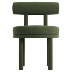 Collector Modern Moca Chair in Bouclé Olive by Studio Rig