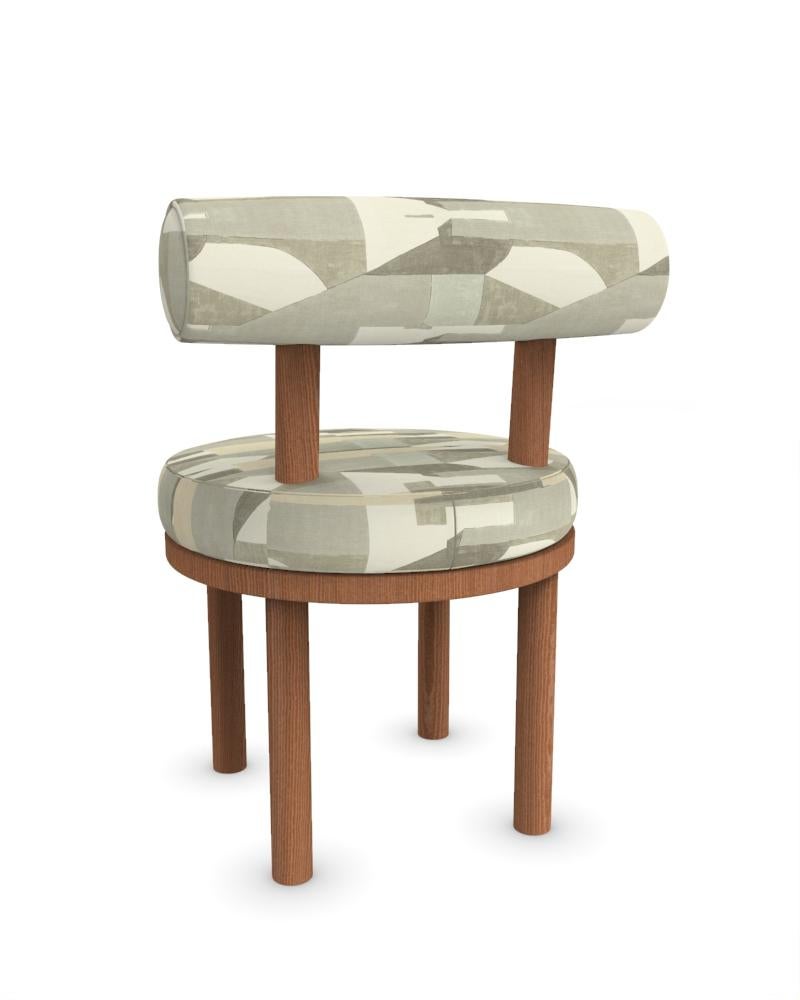 Collector Modern Moca Chair, gepolstert mit Alabaster-Stoff von Studio Rig  im Zustand „Neu“ im Angebot in Castelo da Maia, PT