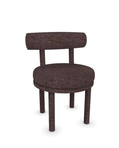 Collector Modern Moca Chair Upholstered in Dark Brown Fabric by Studio Rig