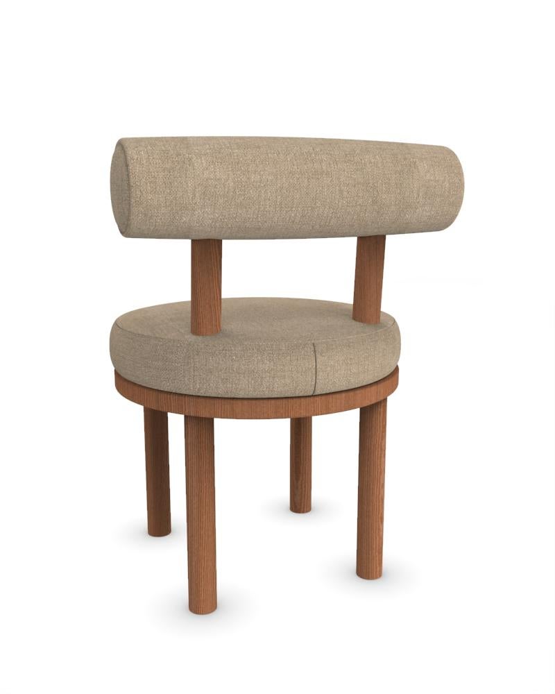 Collector Modern Moca Chair, gepolstert mit Famiglia 07-Stoff von Studio Rig  im Zustand „Neu“ im Angebot in Castelo da Maia, PT
