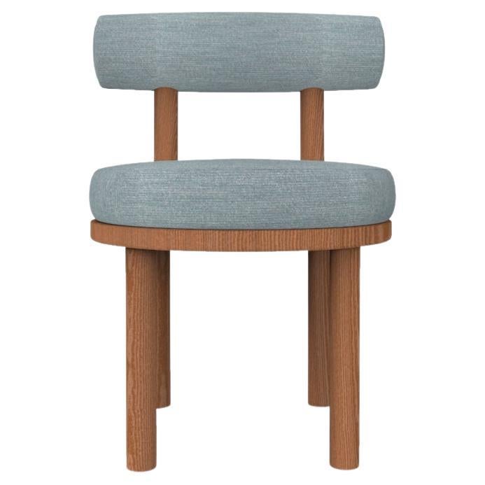 Collector Modern Moca Chair recouverte de tissu Light Seafoam par Studio Rig  en vente