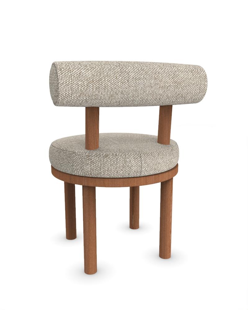Collector Modern Moca Chair, gepolstert mit Safire 04-Stoff von Studio Rig im Zustand „Neu“ im Angebot in Castelo da Maia, PT