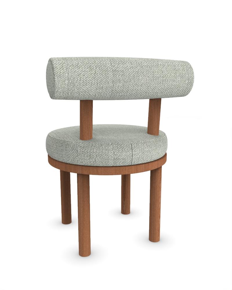 Collector Modern Moca Chair, gepolstert mit Safire 06-Stoff von Studio Rig  im Zustand „Neu“ im Angebot in Castelo da Maia, PT