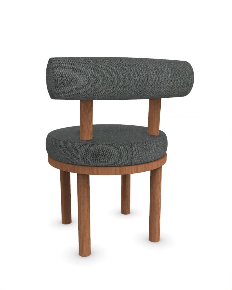 Collector Modern Moca Chair, gepolstert mit Safire 09-Stoff von Studio Rig  im Zustand „Neu“ im Angebot in Castelo da Maia, PT