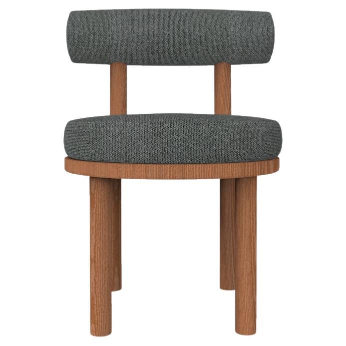 Collector Modern Moca Chair Upholstered in Safire 09 Fabric by Studio Rig  For Sale