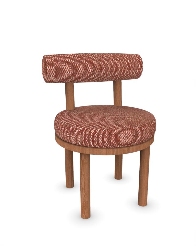 Moderner Moca-Sessel mit Polsterung aus Safire 13-Stoff und geräucherter Eiche von Studio Rig

ABMESSUNGEN:
B 51 cm  20