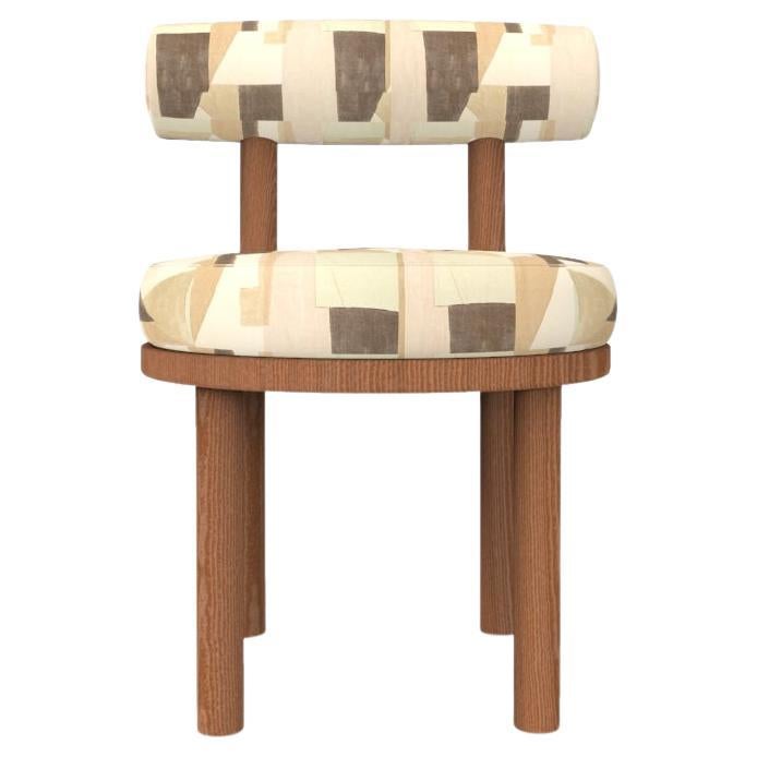 Collector Modern Moca Chair Upholstered in Silt Fabric and Oak by Studio Rig  For Sale