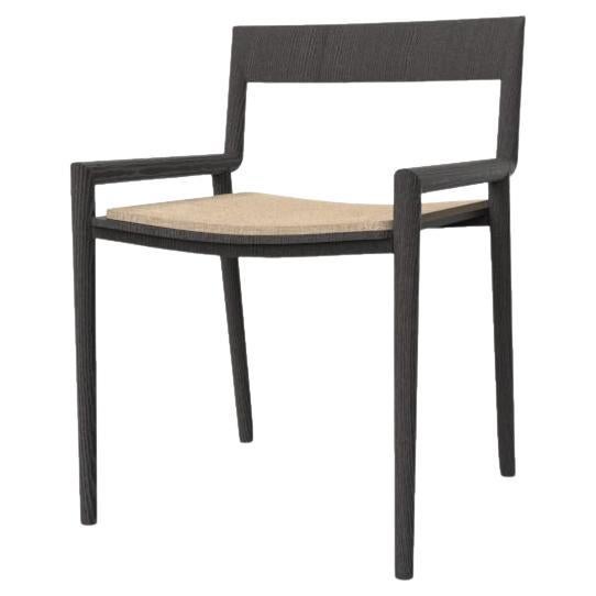 Collector Nihon Dining Chair in Famiglia 07 Black Oak by Francesco Zonca Studio