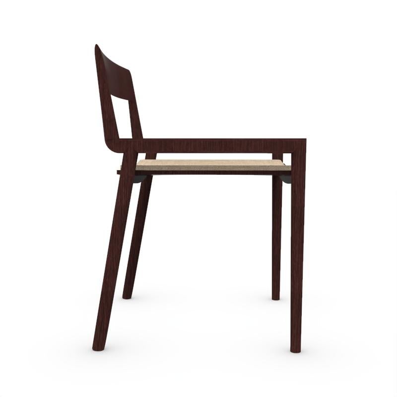 The Nihon Chair, unassuming yet essential, occupies a space with quiet dignity. Crafted from sturdy wood, its design is clean and modest, embodying functionality with a touch of minimalist elegance.


W 70 cm 27”
D 62 cm 24”
H 66 cm 26”


A chair