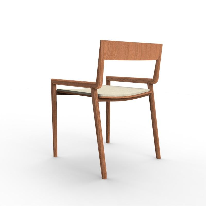 Collector Nihon Dining Chair Upholstered Famiglia 05 by Francesco Zonca Studio In New Condition For Sale In Castelo da Maia, PT