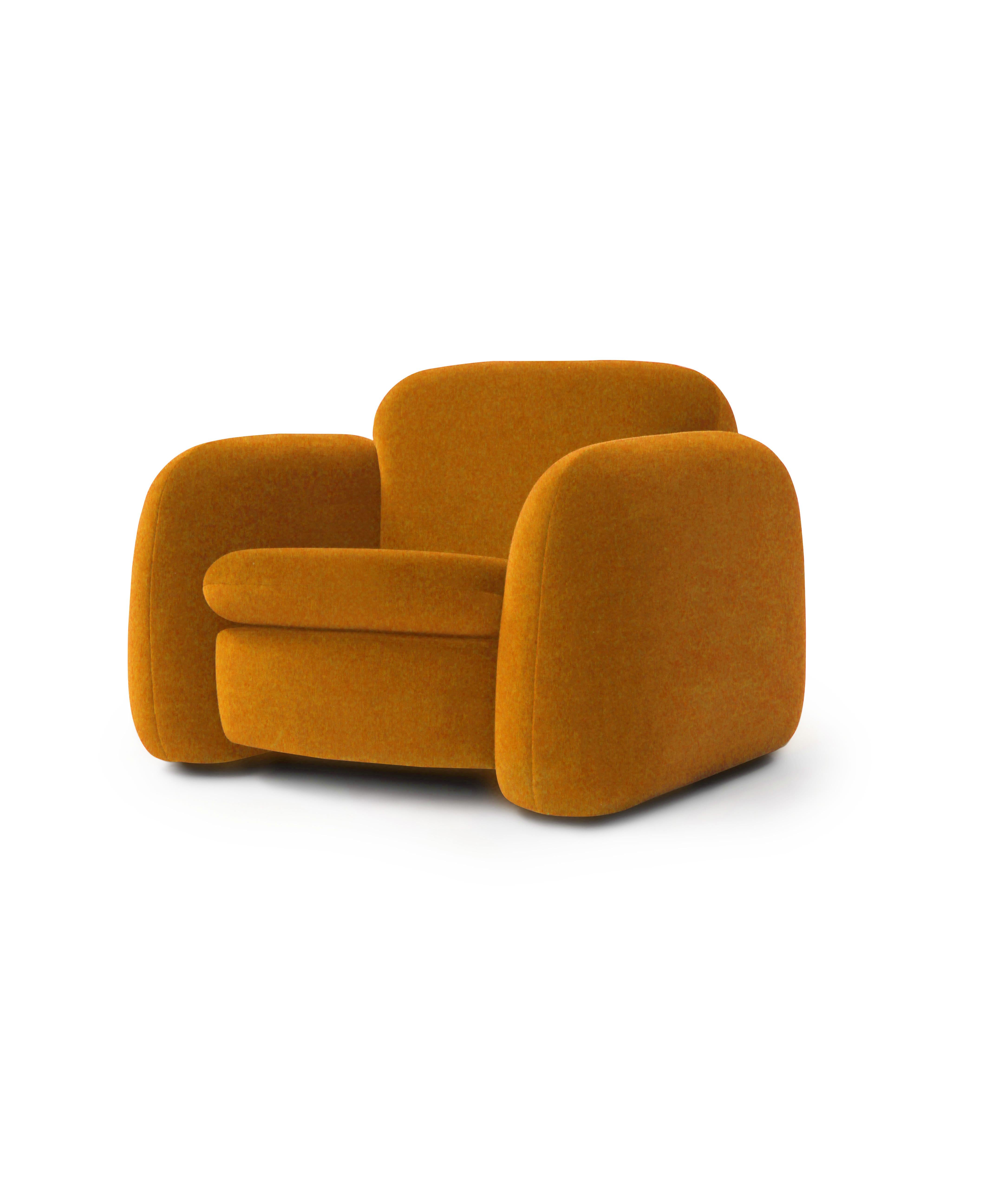 Portugais Fauteuil Collector Penta Design Atelier Daciano da Costa Tissu kvadrat gentle 2 en vente