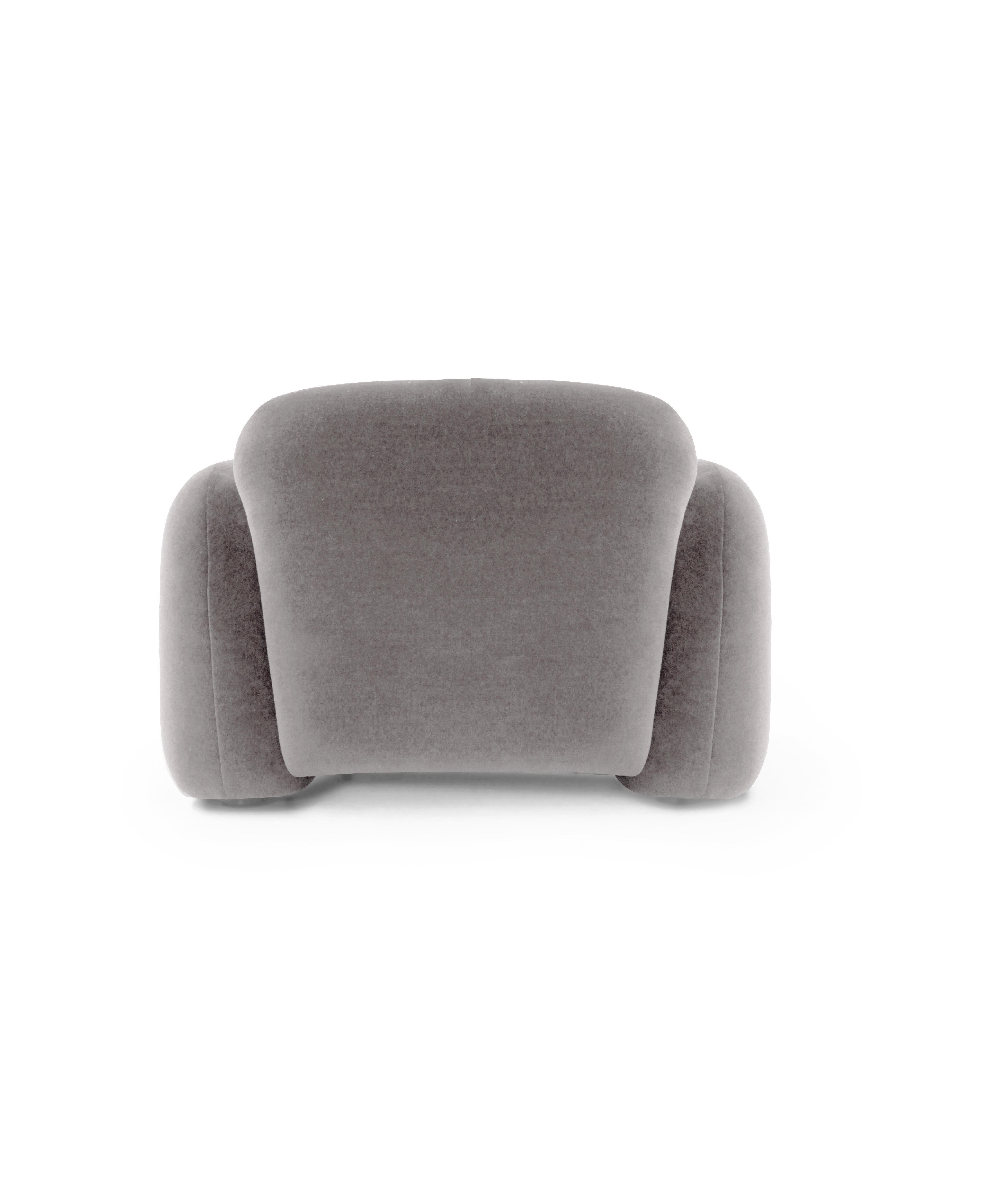 Sillón Collector Penta Design Atelier Daciano da Costa Tela kvadrat gentle 2 en Nuevo estado para la venta en Castelo da Maia, PT
