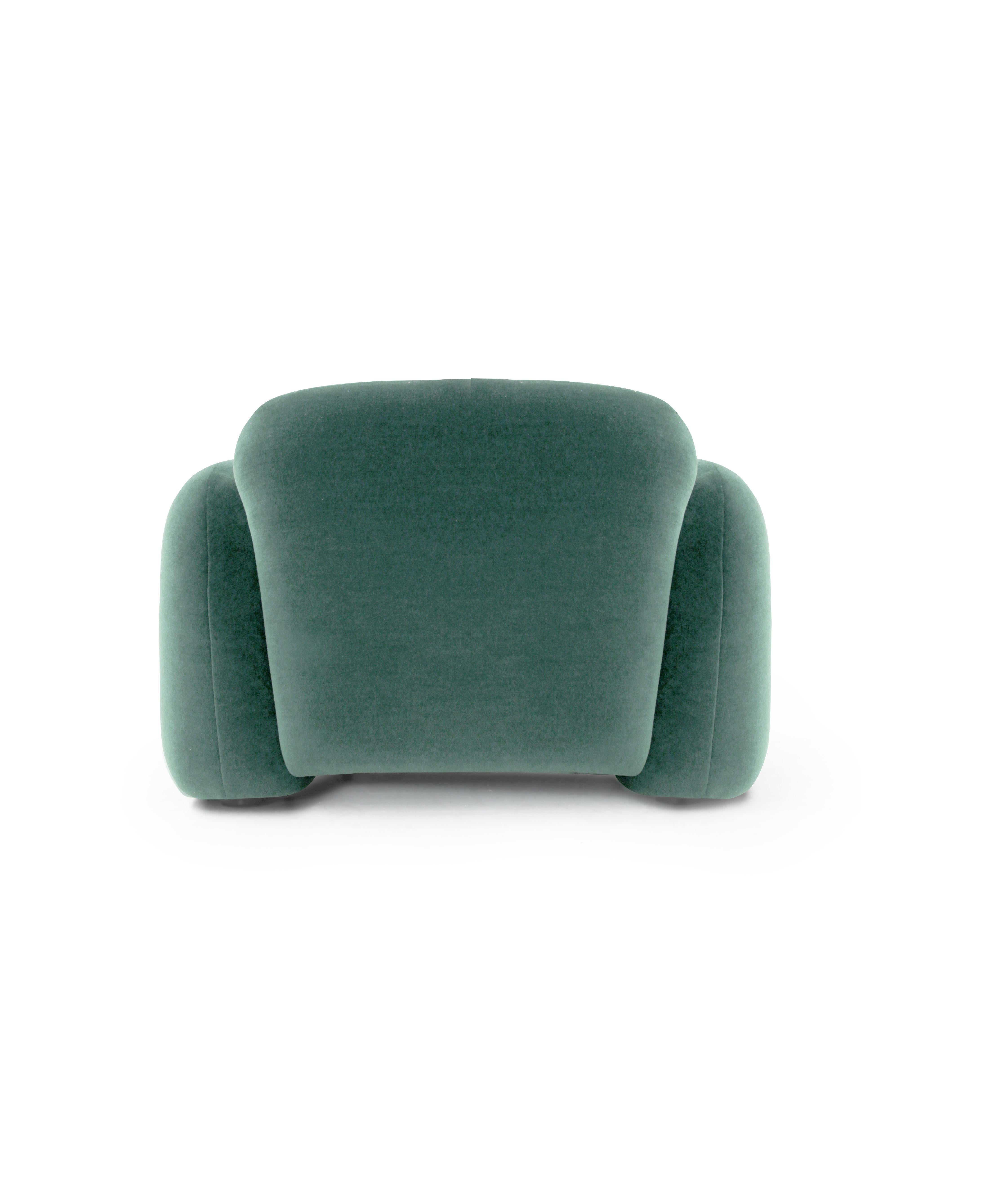 Sillón Collector Penta Design Atelier Daciano da Costa Tela kvadrat gentle 2 en Nuevo estado para la venta en Castelo da Maia, PT