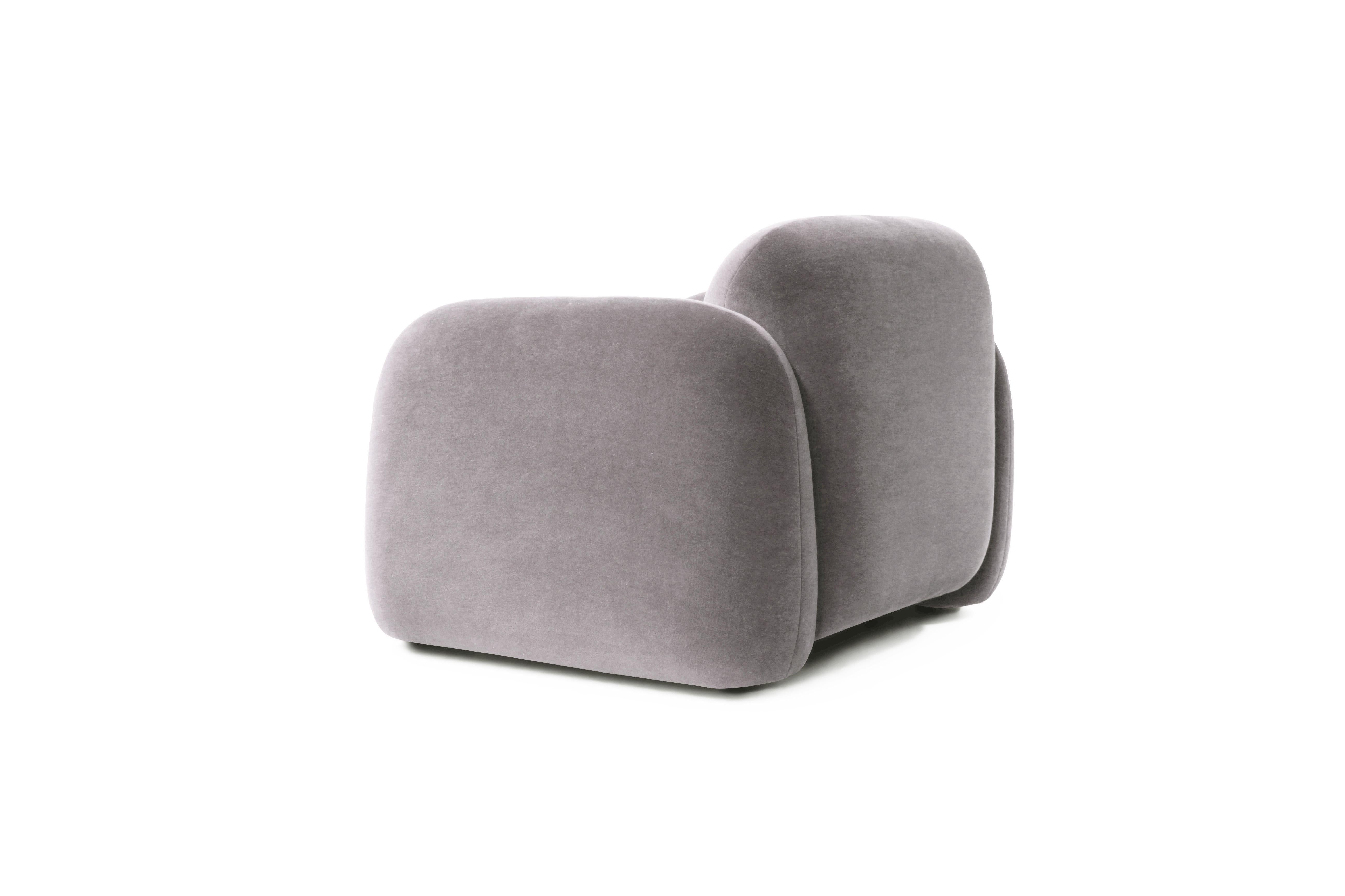 Sillón Collector Penta Design Atelier Daciano da Costa Tela kvadrat gentle 2 Siglo XXI y contemporáneo en venta