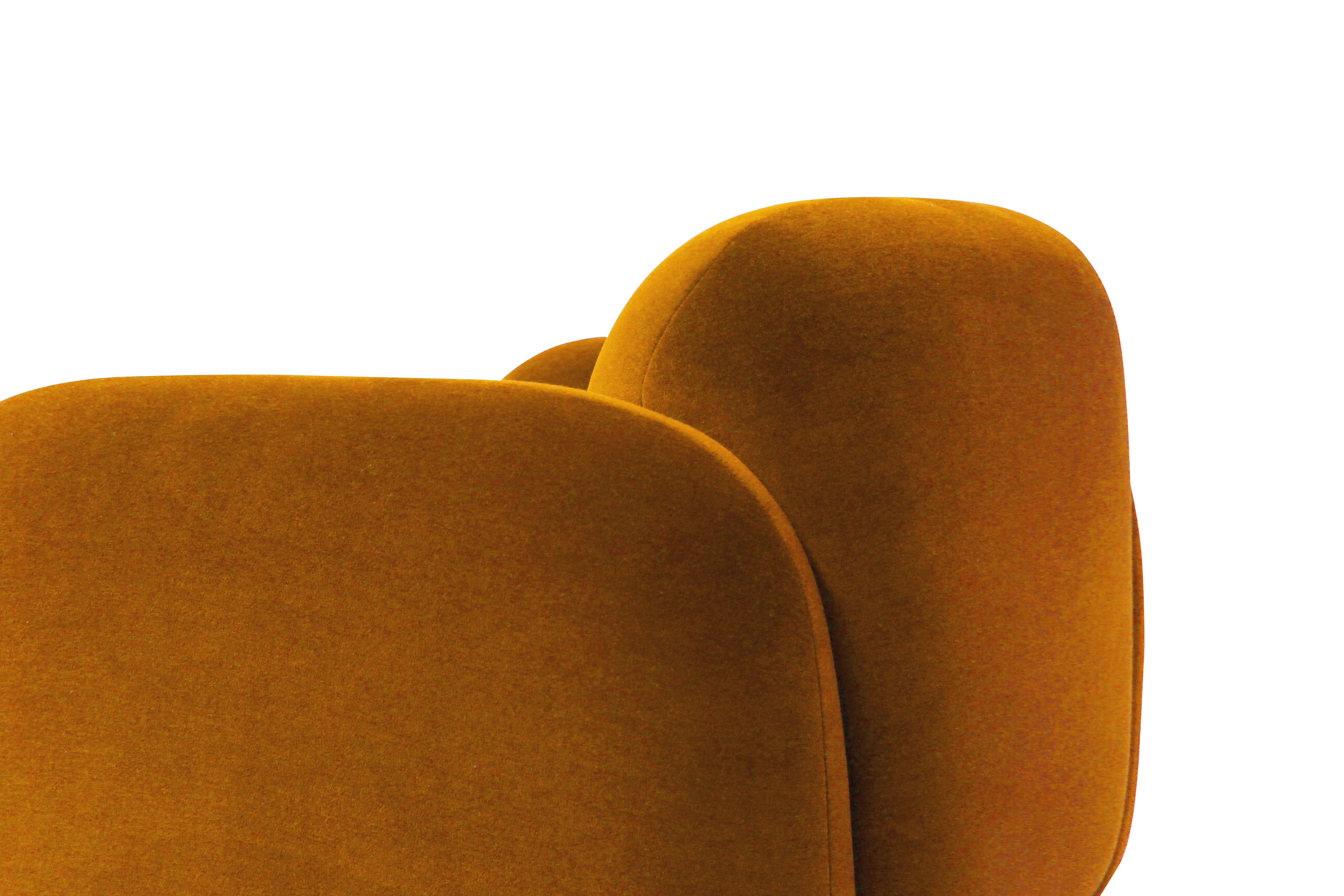 XXIe siècle et contemporain Fauteuil Collector Penta Design Atelier Daciano da Costa Tissu kvadrat gentle 2 en vente