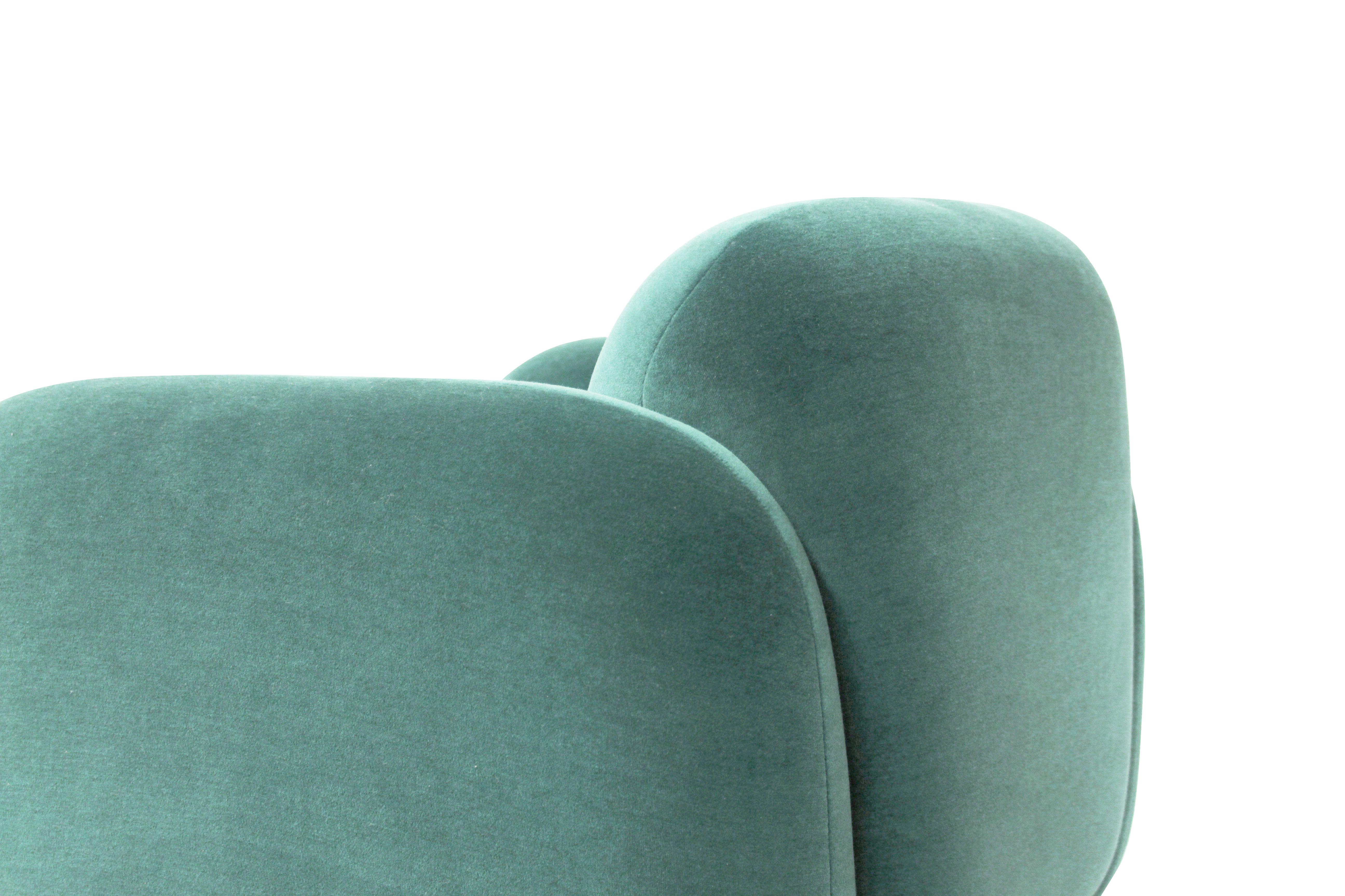 Sillón Collector Penta Design Atelier Daciano da Costa Tela kvadrat gentle 2 en venta 1