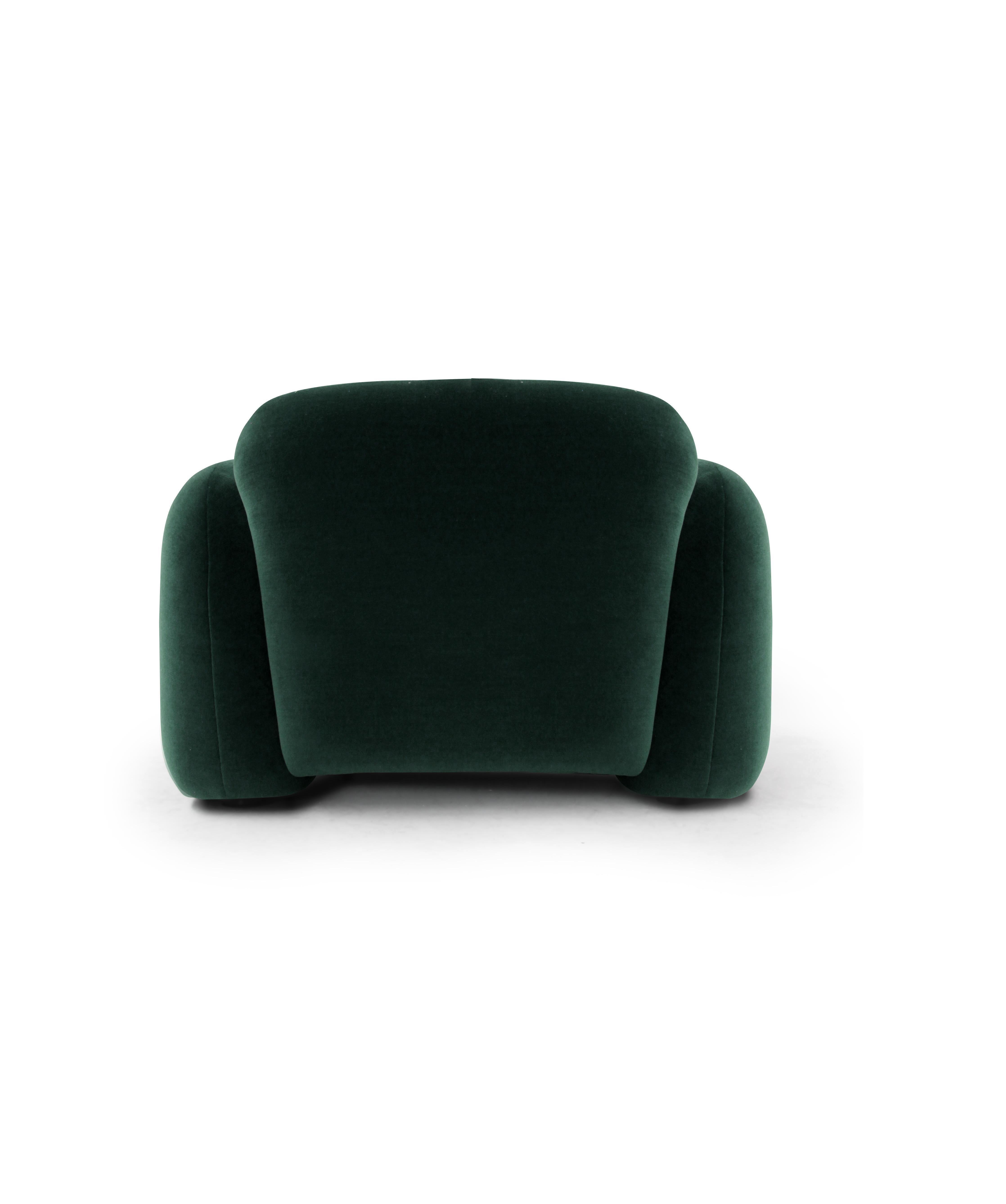 Sillón Collector Penta Design Atelier Daciano da Costa Tela kvadrat gentle 2 en venta 1