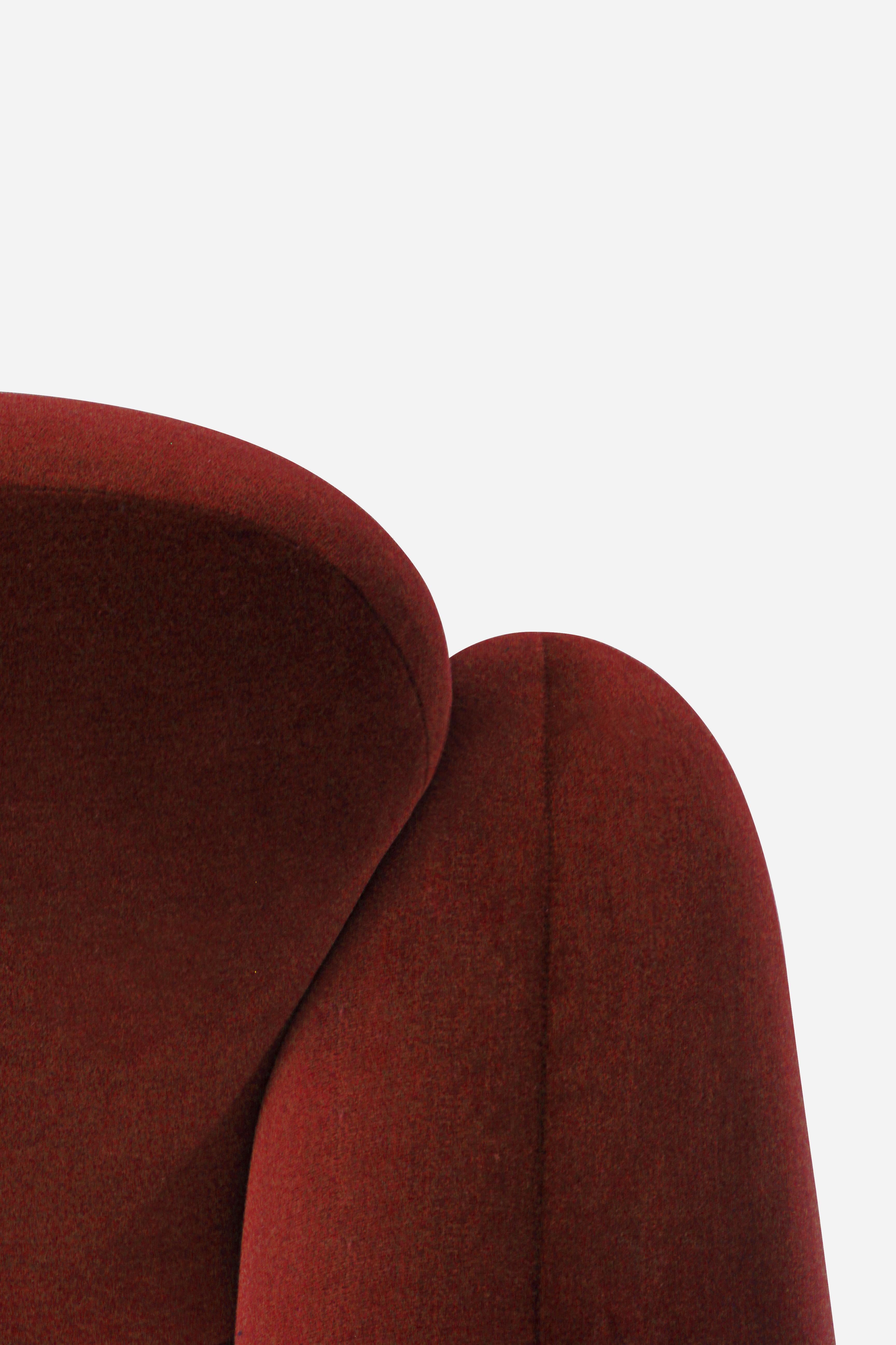 Sillón Collector Penta Design Atelier Daciano da Costa Tela kvadrat gentle 2 en venta 1