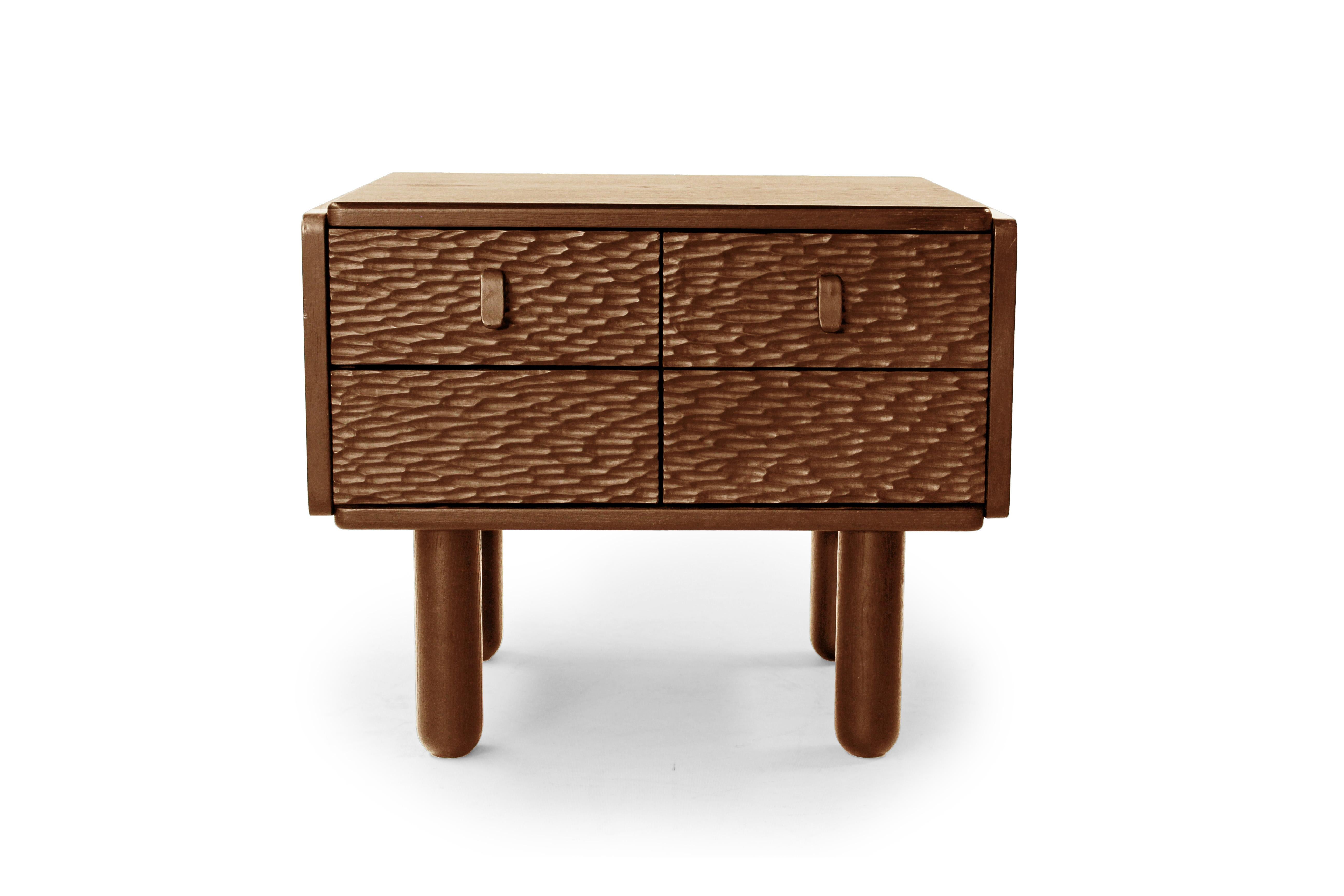 Its textured finish and bold design make it a statement piece for any room. Perfect for minimalists or anyone seeking a chic, functional addition to their decor.