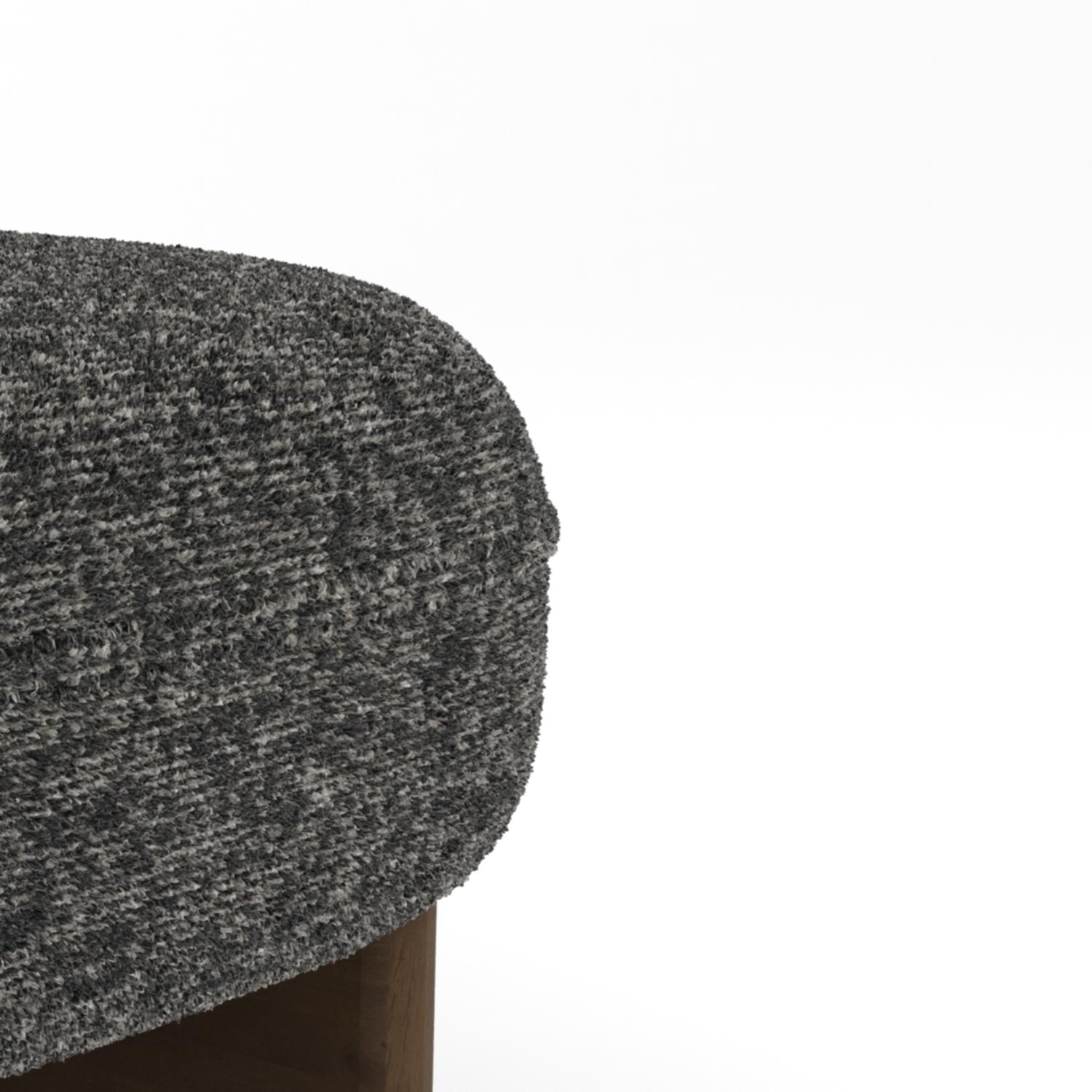 XXIe siècle et contemporain Lounge Collector Riva  Tissu Kirk by Design Graphite K5312/08 en vente