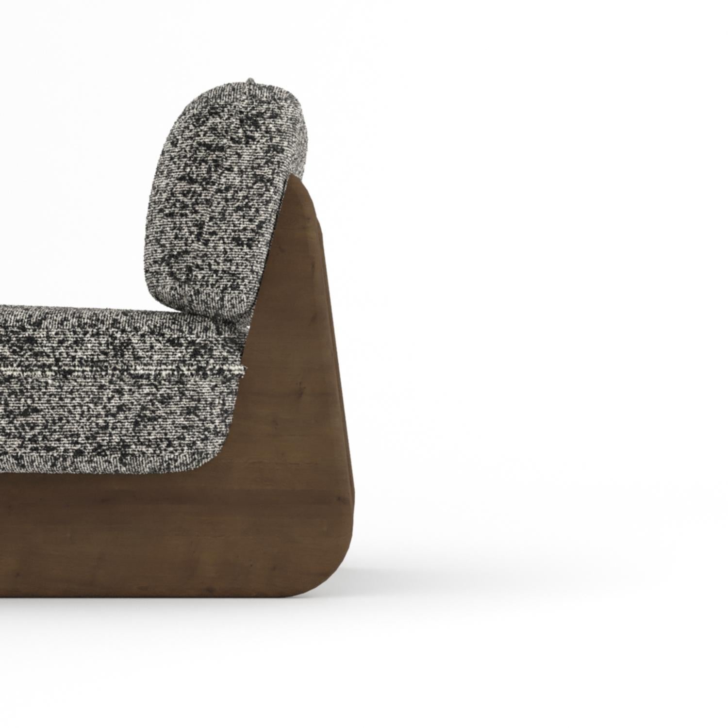 Lounge Collector Riva  Tissu Kirk by Design Monochrome K5312/11 Neuf - En vente à Castelo da Maia, PT