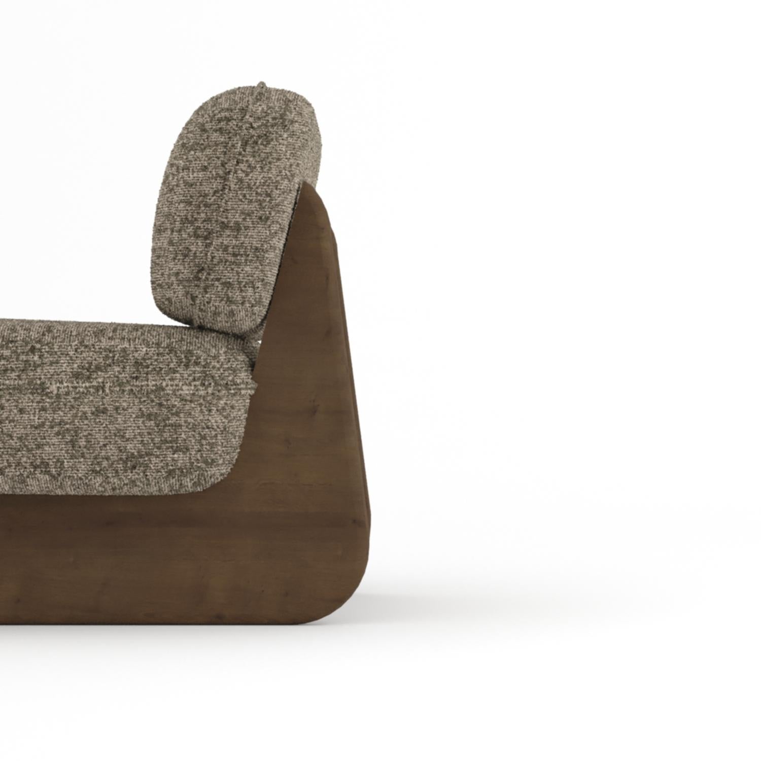 Lounge Collector Riva  Tissu Kirk by Design Olive K5312/09 Neuf - En vente à Castelo da Maia, PT