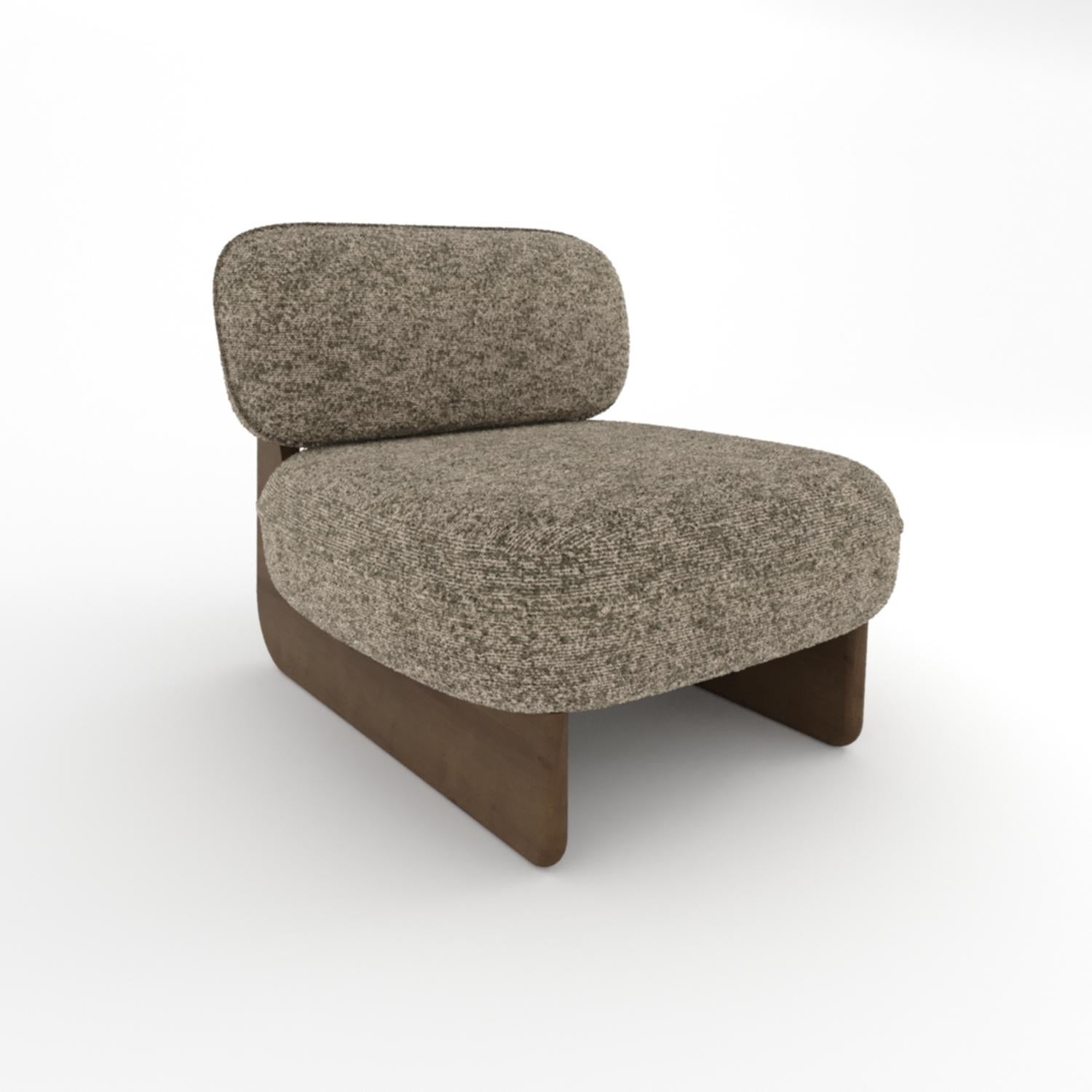 XXIe siècle et contemporain Lounge Collector Riva  Tissu Kirk by Design Olive K5312/09 en vente