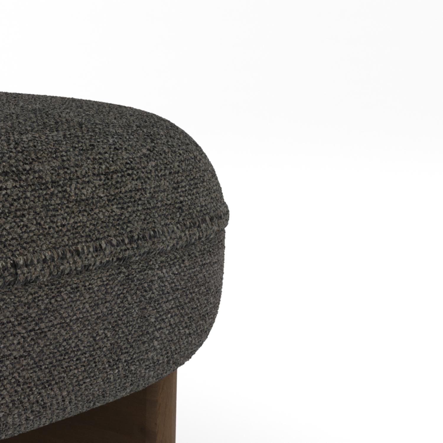 Portuguese Collector Riva Lounge  Fabric Sahco Safire 002 For Sale