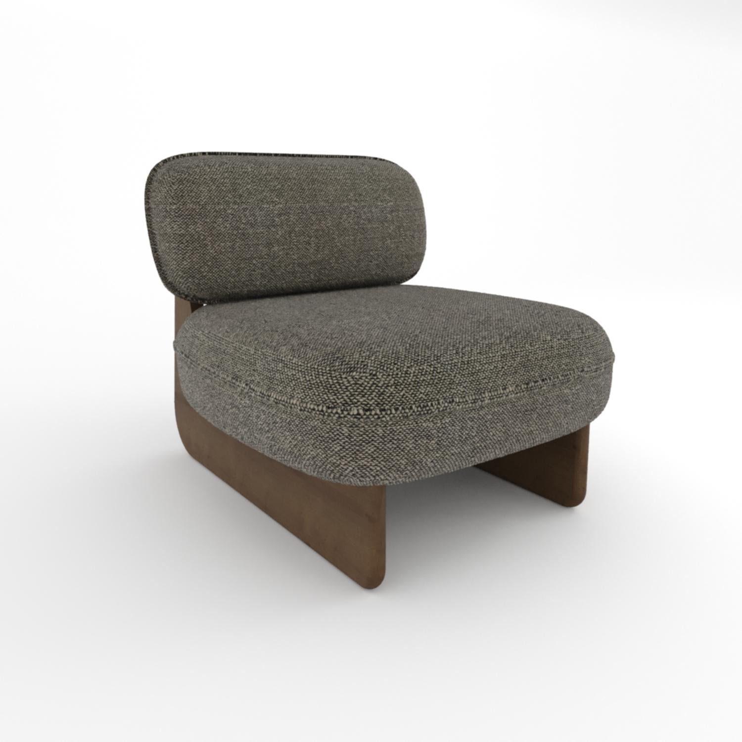 XXIe siècle et contemporain Lounge Collector Riva  Tissu Sahco Safire 003 en vente