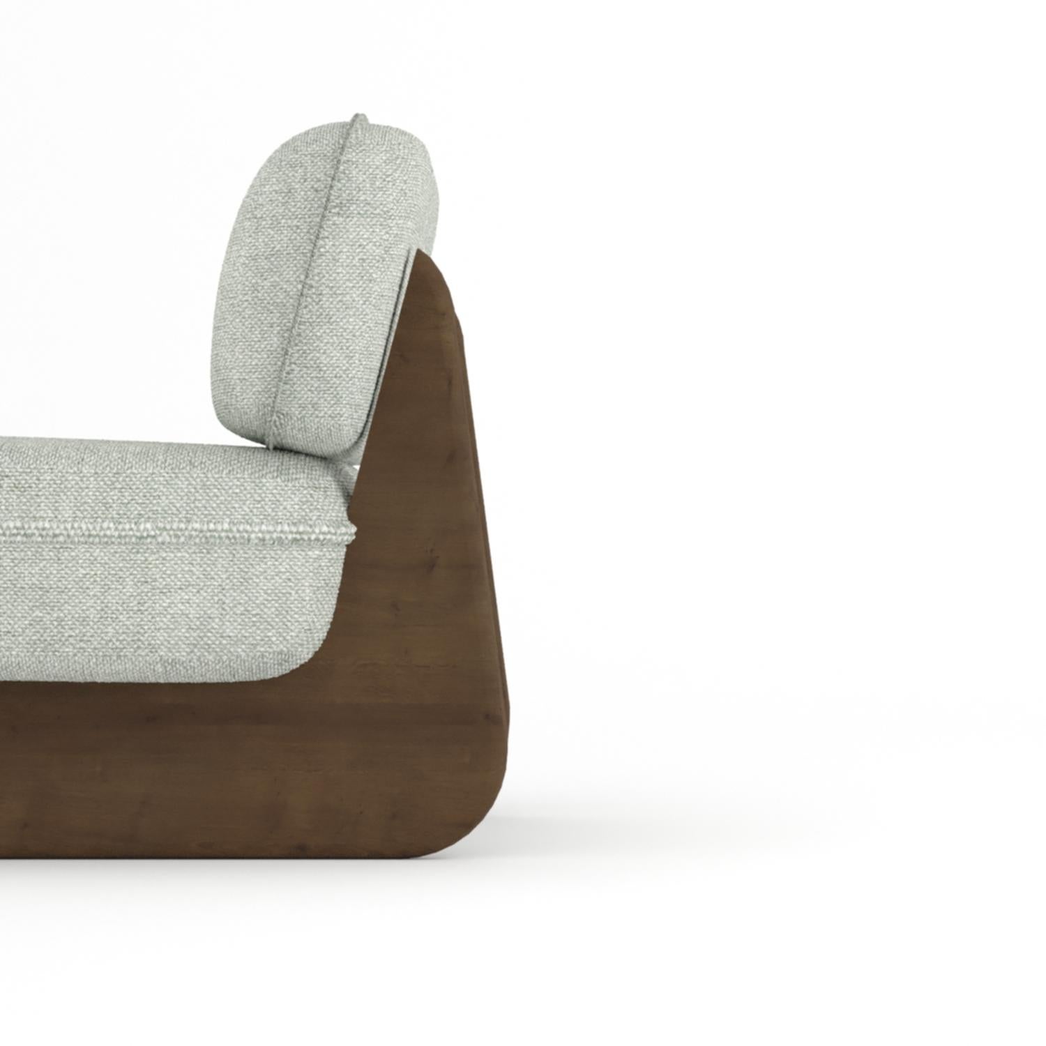 Lounge Collector Riva  Tissu Sahco Safire 006 Neuf - En vente à Castelo da Maia, PT